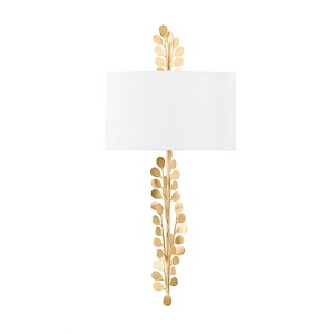 Adrienne - 2 Light Wall Sconce-25 Inches Tall and 12 Inches Wide - 1296110