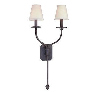 La Brea-2 Light Wall Sconce-14.5 Inches Wide by 30 Inches High - 1297926