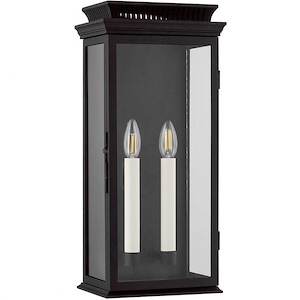 Louie - 2 Light Wall Sconce-19.75 Inches Tall and 9 Inches Wide - 1328756