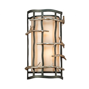 Adirondack-2 Light Wall Sconce-8.5 Inches Wide by 14 Inches High - 266052