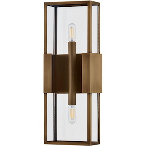 Santa Clara - 2 Light Wall Sconce In Modern Style-18 Inches Tall and 6.5 Inches Wide - 1328762