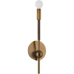 Obie - 1 Light Wall Sconce In Modern Style-18.25 Inches Tall and 5 Inches Wide