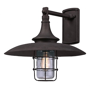 Allegany-1 Light Outdoor Wall Lantren-16.25 Inches Wide by 15.5 Inches High - 1297930