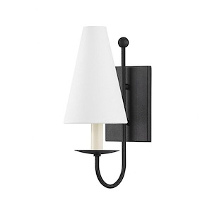 Idris - 1 Light Wall Sconce In Transitional Style-14.25 Inches Tall and 5.5 Inches Wide