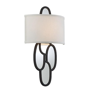 Chime-2 Light Wall Sconce-11 Inches Wide by 20.25 Inches High