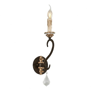 Bordeaux-1 Light Wall Sconce-5.25 Inches Wide by 18.25 Inches High - 1314781