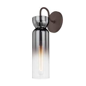 Julian - 1 Light Wall Sconce-15.25 Inches Tall and 4.75 Inches Wide