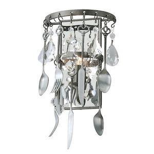 Bistro-1 Light Wall Sconce-8 Inches Wide by 15 Inches High