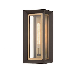Lowry - 1 Light Outdoor Wall Mount In Modern Style-17 Inches Tall and 7.5 Inches Wide - 1099567