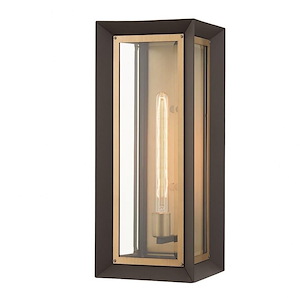 Lowry - 1 Light Outdoor Wall Mount In Modern Style-21 Inches Tall and 8.5 Inches Wide - 1099566