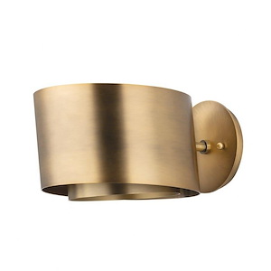 Roux - 1 Light Wall Sconce-5.5 Inches Tall and 11 Inches Wide