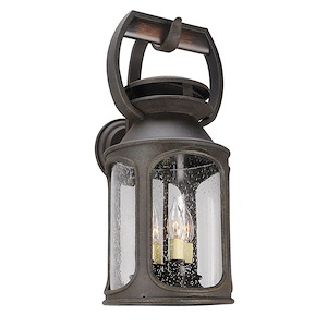 Old Trail-4 Light Outdoor Large Wall Mount-10 Inches Wide by 23 Inches High