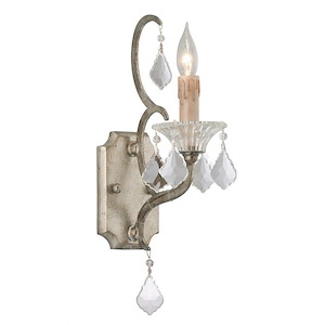 Montparnasse - 1 Light Wall Sconce-18 Inches Tall and 4.5 Inches Wide