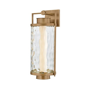 Haddock - 1 LED Wall Sconce-22.5 Inch Tall and 9.5 Inch Wide - 1395071