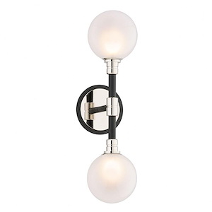 Andromeda-2 Light Wall Sconce-5.25 Inches Wide by 19.25 Inches High - 515657