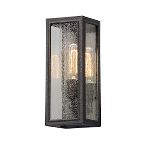 Dixon-1 Light Outdoor Small Wall Lantren-5 Inches Wide by 13 Inches High