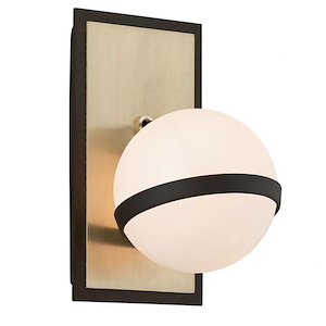 Ace - 1 Light Wall Sconce-9 Inches Tall and 5.25 Inches Wide