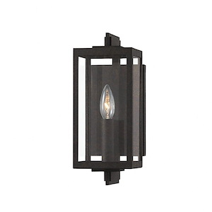 Nico - 1 Light Outdoor Wall Mount In Industrial Style-12.5 Inches Tall and 5 Inches Wide