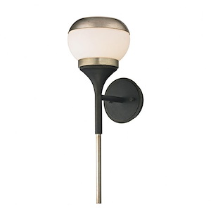 Alchemy-12W 1 LED Wall Sconce-6.5 Inches Wide by 19.5 Inches High - 617401