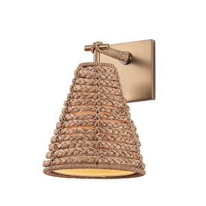 Redwood - 1 Light Wall Sconce-11 Inch Tall and 8 Inch Wide - 1395244