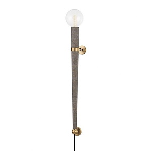Rufus - 1 Light Wall Sconce-36 Inches Tall and 5 Inches Wide