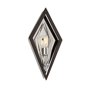 Javelin-1 Light Wall Sconce-8 Inches Wide by 15.75 Inches High