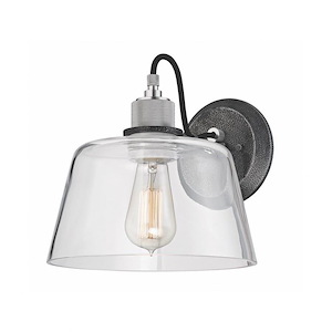 Audiophile - 1 Light Wall Sconce-9.5 Inches Tall and 9.5 Inches Wide