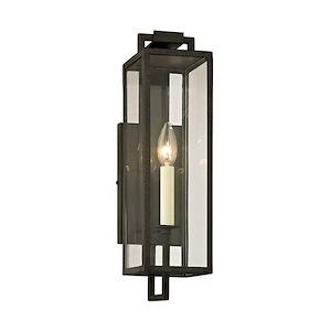 Beckham-1 Light Outdoor Wall Mount-4.75 Inches Wide by 16.5 Inches High