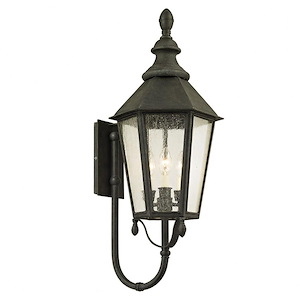 Savannah-3 Light Outdoor Wall Mount-12 Inches Wide by 29.5 Inches High