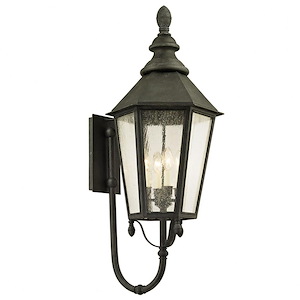 Savannah-4 Light Outdoor Wall Mount-15 Inches Wide by 37 Inches High
