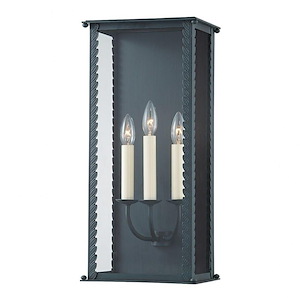 Zuma - 3 Light Outdoor Wall Mount In Transitional Style-21.25 Inches Tall and 9.5 Inches Wide - 1099635
