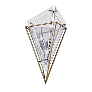 Epic-2 Light Wall Sconce-10 Inches Wide by 16 Inches High - 886584