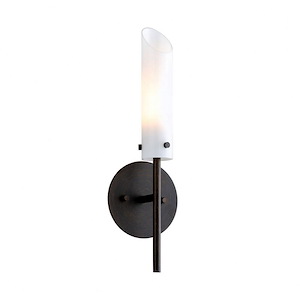 High Line-1 Light Wall Sconce in Modern Style-5 Inches Wide by 15.75 Inches High