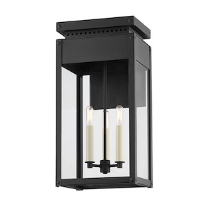 Braydan - 3 Light Outdoor Wall Sconce-22.5 Inches Tall and 11.25 Inches Wide