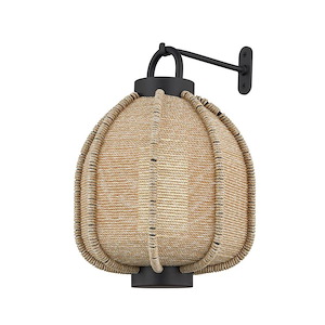 Maltby - 7W 1 LED Small Hook Wall Sconce-12.5 Inch Tall and 10 Inch Wide - 1430903