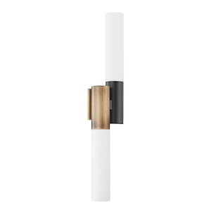 Koa - 2 Light Wall Sconce-24.5 Inches Tall and 4.75 Inches Wide