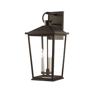 Soren - 3 Light Outdoor Wall Mount In Transitional Style-23 Inches Tall and 11 Inches Wide - 1099611