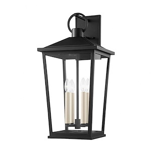 Soren - 4 Light Outdoor Wall Mount In Transitional Style-26.5 Inches Tall and 12.75 Inches Wide - 1099612