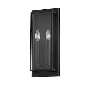Winslow - 2 Light Outdoor Wall Mount In Industrial Style-17.5 Inches Tall and 7.5 Inches Wide - 1099623