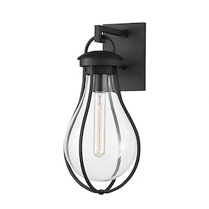 Bowie - 1 Light Outdoor Wall Mount In Industrial Style-16.75 Inches Tall and 8.5 Inches Wide - 1099519