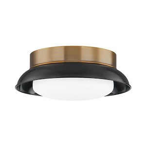 Arnie - 2 Light Flush Mount-5.25 Inches Tall and 14.25 Inches Wide