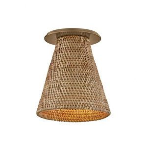 Menifee - 1 Light Flush Mount-7 Inch Tall and 6 Inch Wide