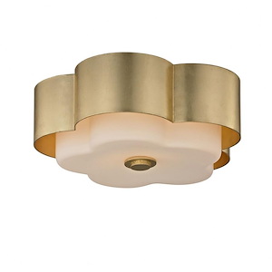 Allure-2 Light Round Flush Mount-13.5 Inches Wide by 5 Inches High - 617373