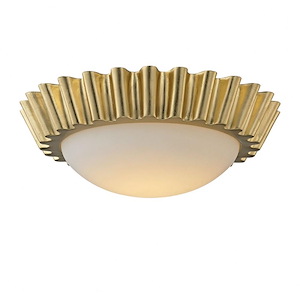 Reese-18W 1 LED Flush Mount-15.5 Inches Wide by 5.5 Inches High