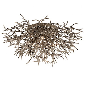 Sierra-3 Light Flush Mount-32 Inches Wide by 14.5 Inches High - 617362