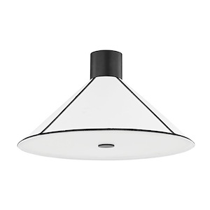 Forrest - 2 Light Semi-Flush Mount-14.25 Inches Tall and 25 Inches Wide