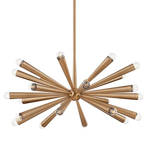 Keanu - 24 Light Chandelier-19 Inches Tall and 40.25 Inches Wide