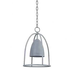 Wisteria - 1 Light Outdoor Pendant In Industrial Style-16.25 Inches Tall and 11 Inches Wide - 1099627