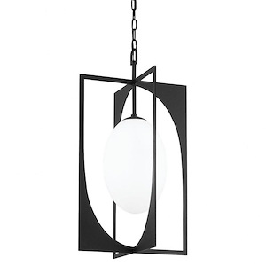 Enzo - 1 Light Pendant In Contemporary Style-32 Inches Tall - 1107487