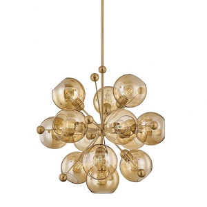 Ellory - 13 Light Chandelier-31 Inch Tall and 32 Inch Wide